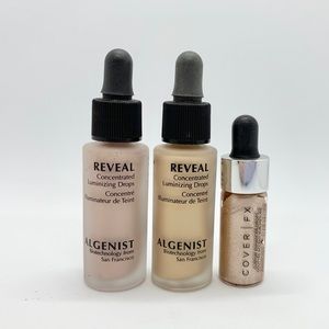 ALGENIST & COVER FX Liquid Highlighter Bundle